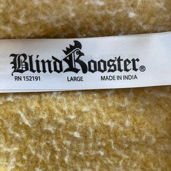 Blind Rooster Ravenheart Crewneck Sweatshirt Celestial Graphic Mustard Men LARGE - Picture 8 of 10